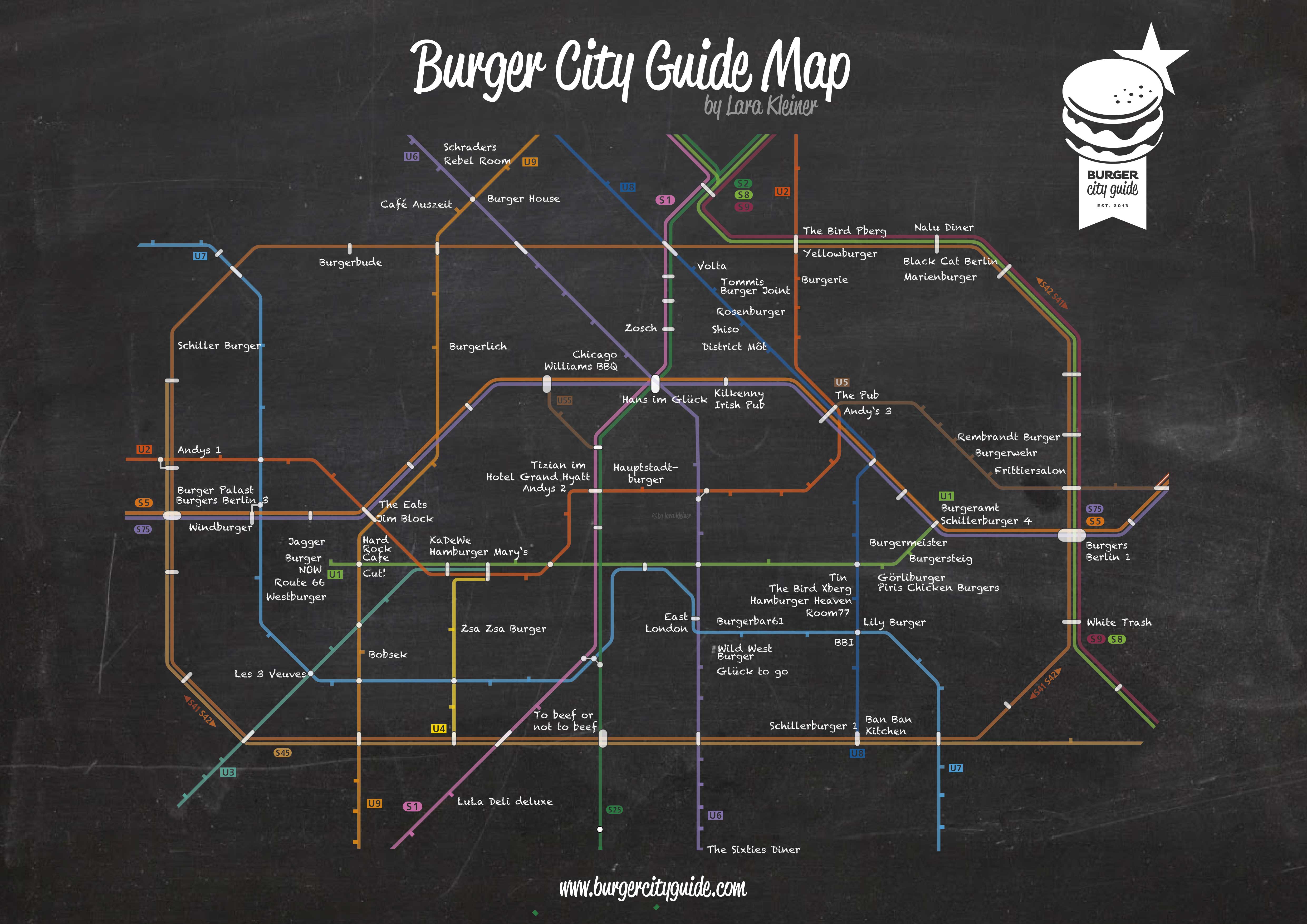 Das Berliner als Burgerwegweiser Mit Vergnügen