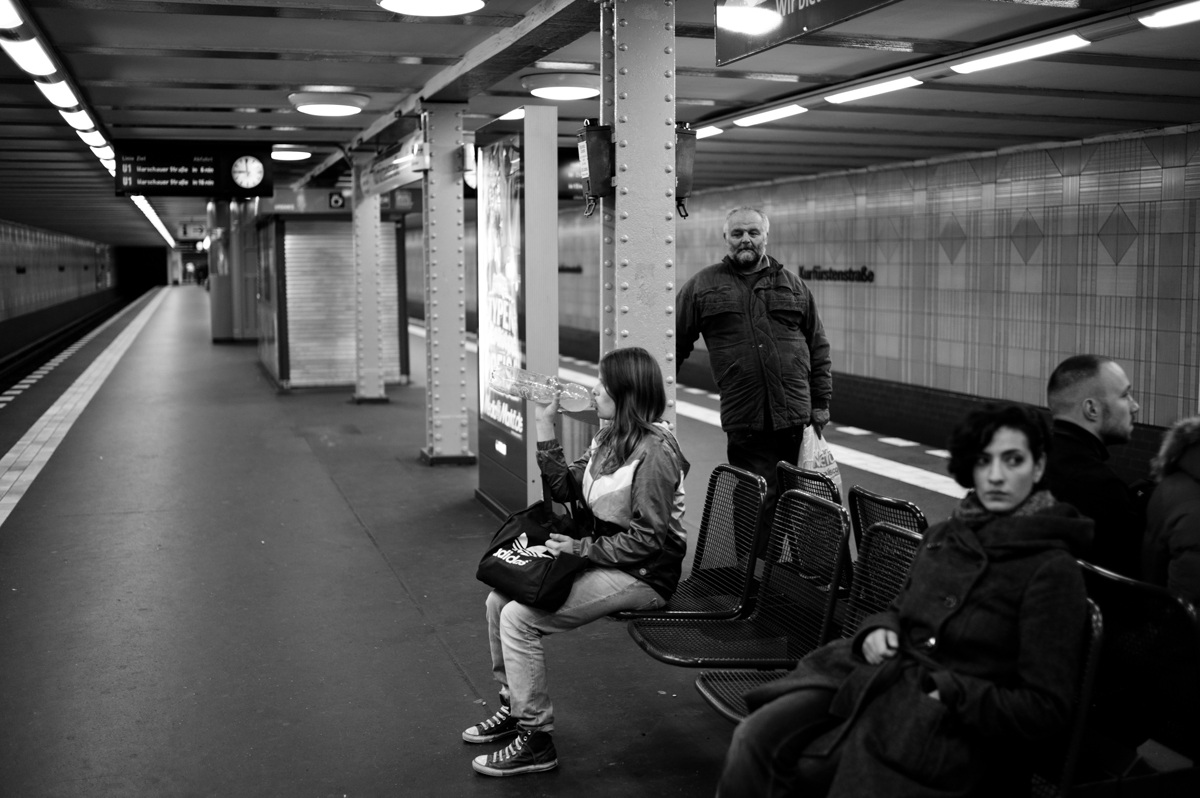 Menschen in der Berliner U-Bahn | Mit Vergnügen Berlin