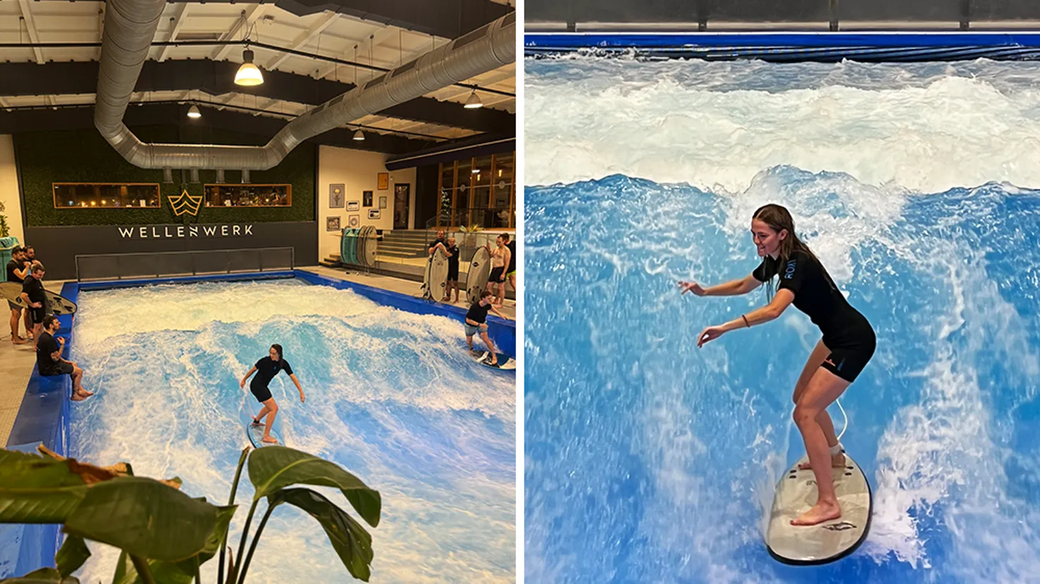 Surfen auf der grten Indoor-Welle im Wellenwerk | Mit Vergngen Berlin