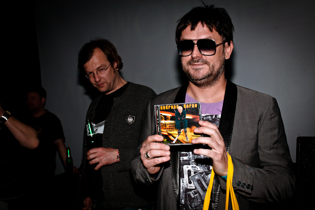 Ein Discoboy kam als Ersatz von Andreas Dorau