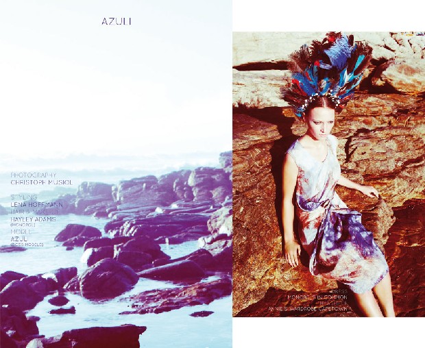 Photography Christoph Musiol, Styling Lena Hoffmann, Hair & Make-Up Harley Adams/ Monopol, Model Azuli/ Boss Models