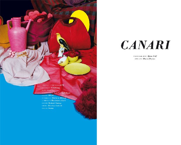 Photography Björn Wolf, Styling Denise Reyton