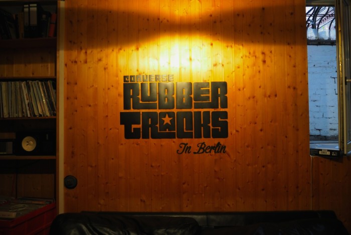 Converse Rubber Tracks in den Trixx Studios