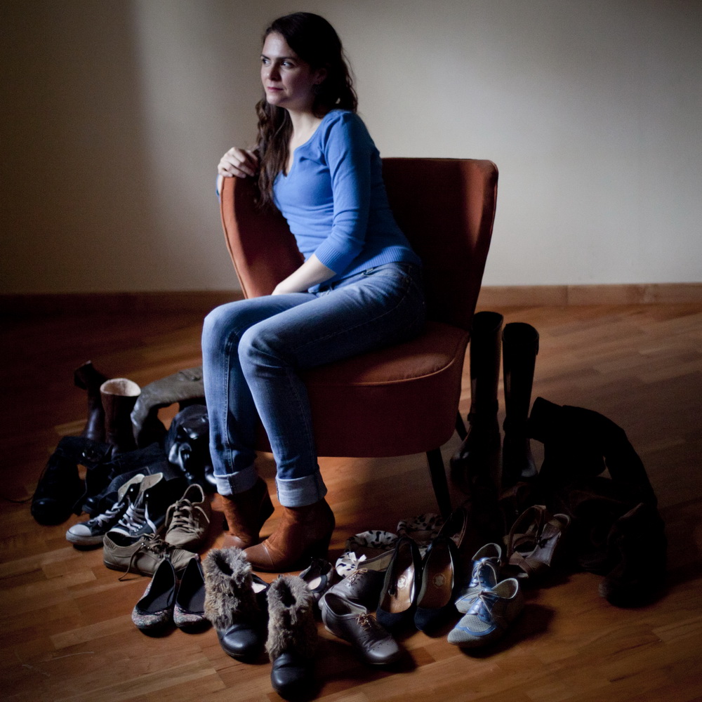 Raluca Betea. Guilty Pleausre: Shoes. I feel guilty because I bu