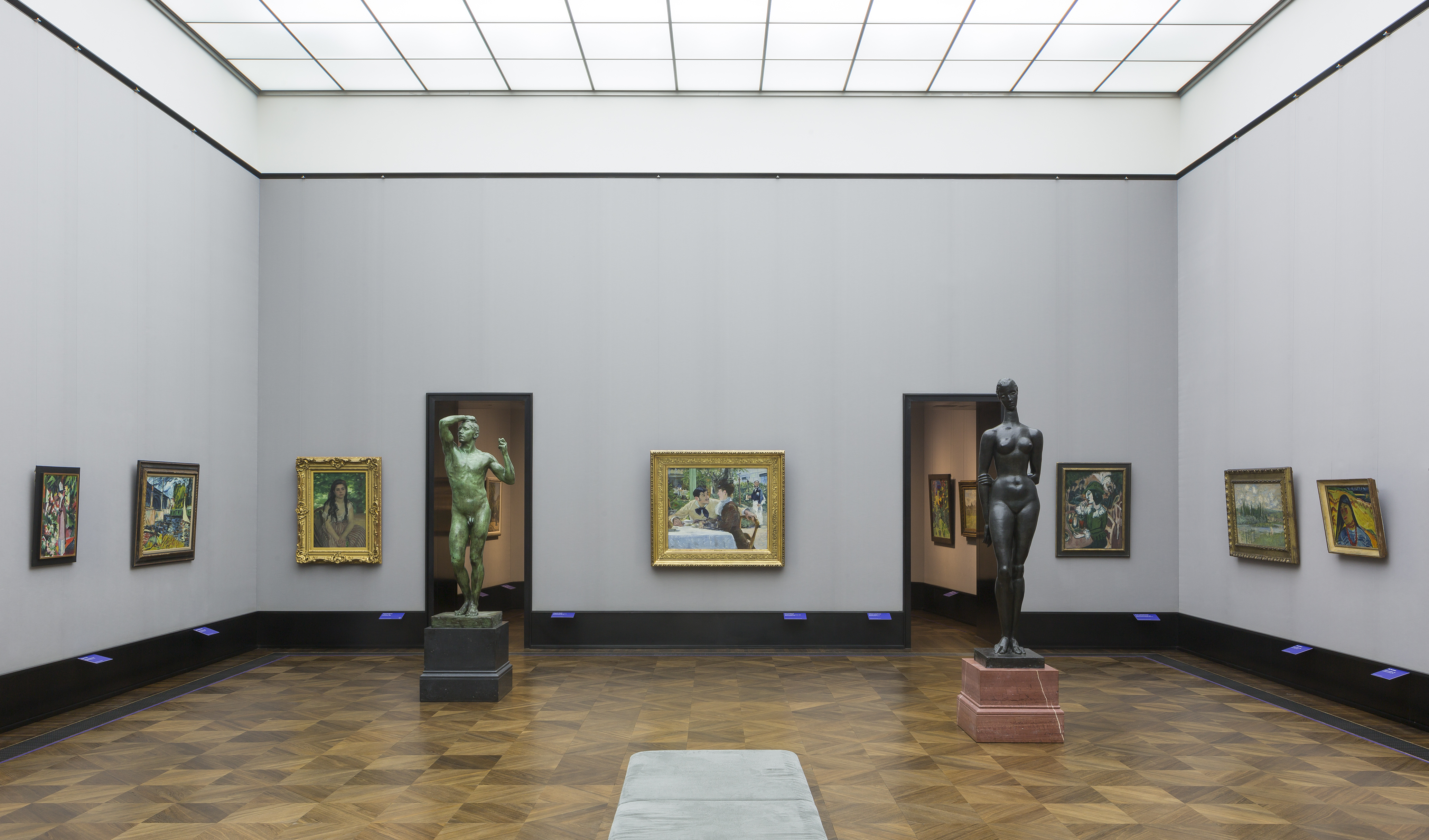 ImEx - Impressionismus / Expressionismus in der Alten Nationalgalerie in Berlin. Foto: David von Becker