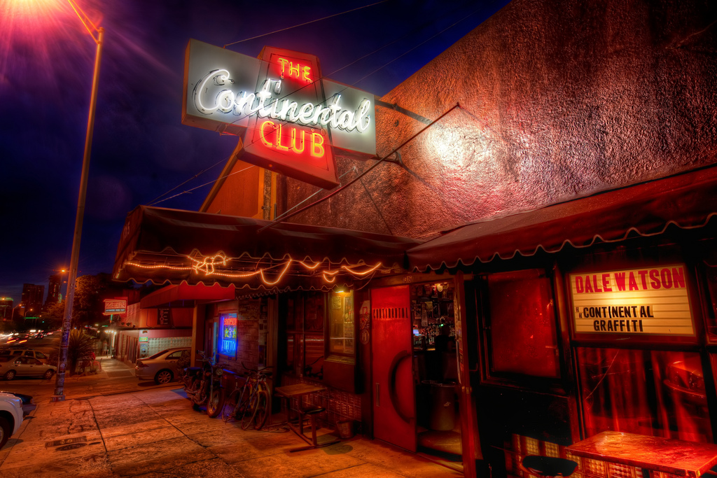 The Continental Club on South Congress in Austin