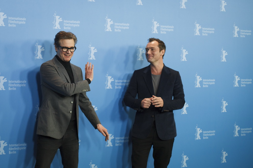 Berlinale 2016,, Movie Press Call and Press Conferenece "Genius"