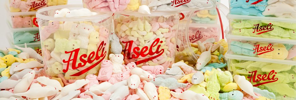 Marshmallows und weiße Mäuse von Aseli | Mit Vergnügen Berlin