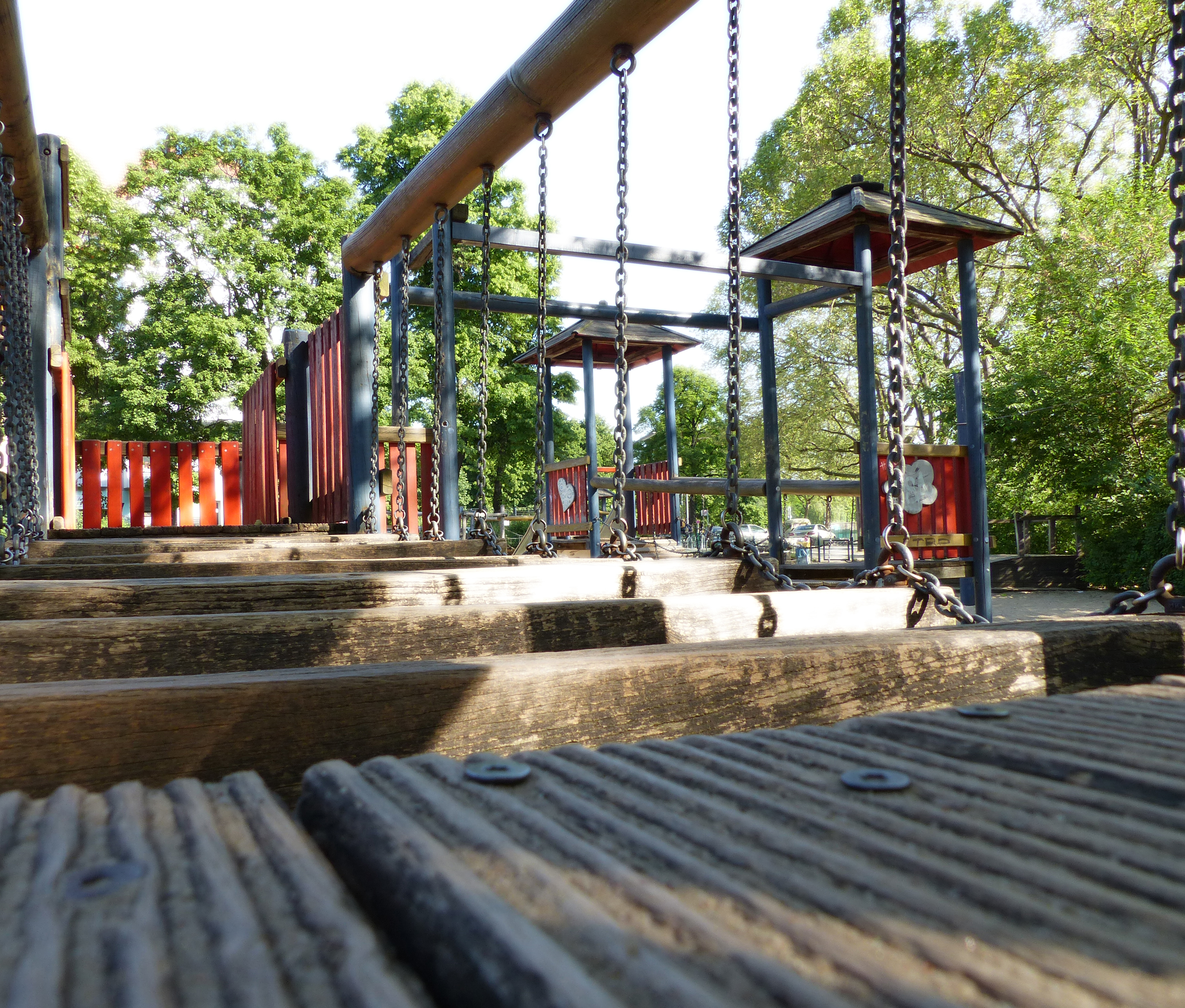 Spieleparadies auf dem Spielplatz am Weichselplatz | Mit Vergnügen Berlin