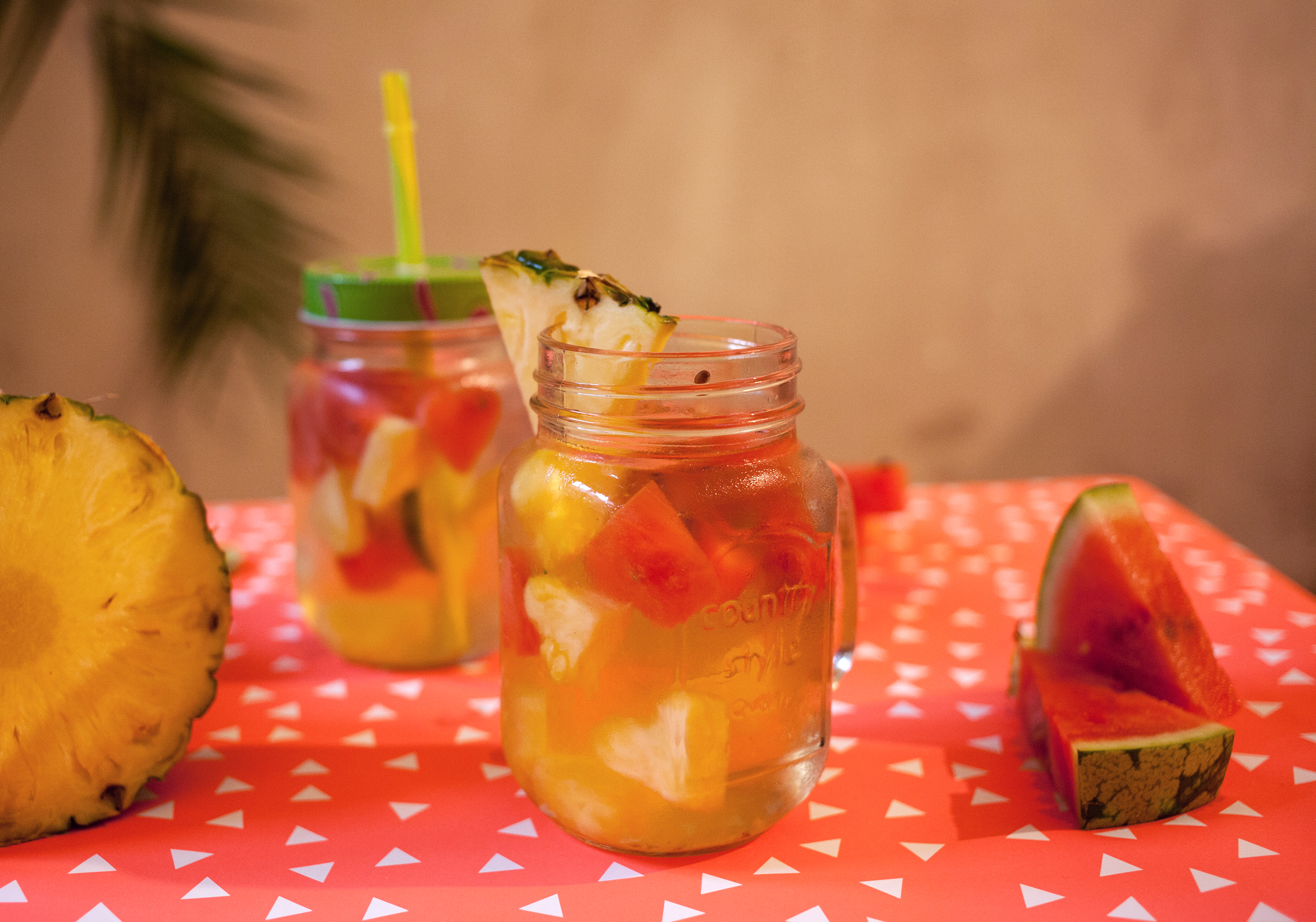 Vitamine satt mit dem leckeren Ananas-Wassermelonen-Sangria | Mit ...