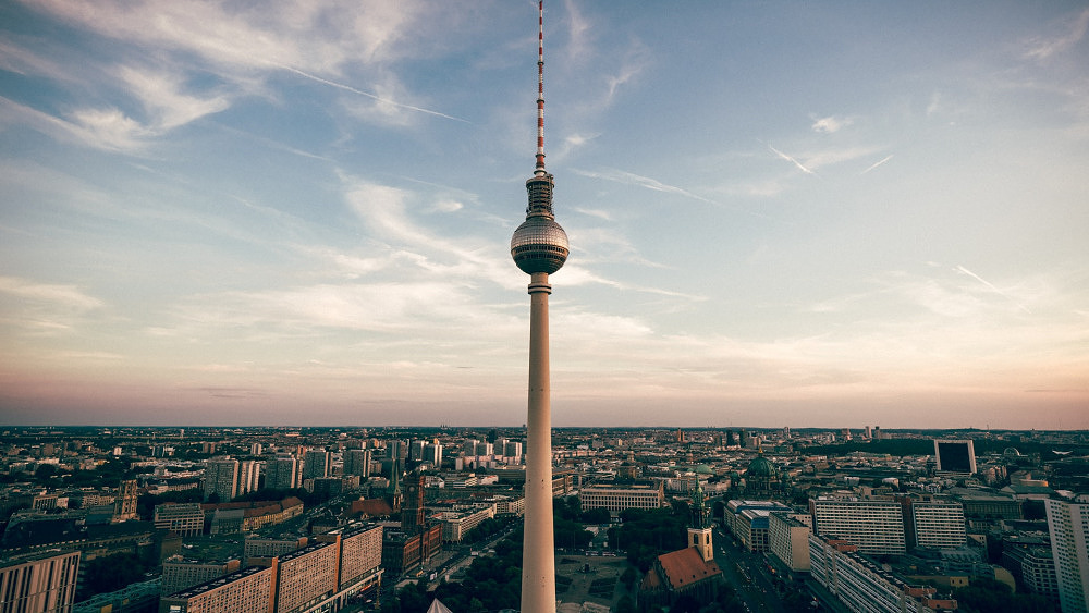Berlin, Fernsehturm, Stadt