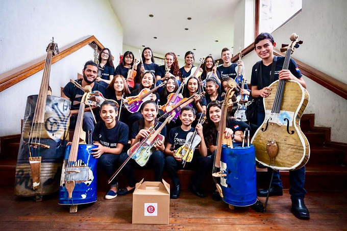 Müllorchester Paraguay, BSR, Abfallfreitag, Zero Waste Future Festival