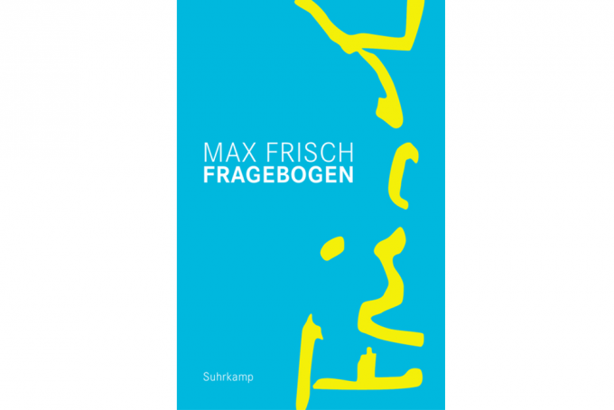 Max Frisch, Fragebogen, Buch, Geschenk, Weihnachten