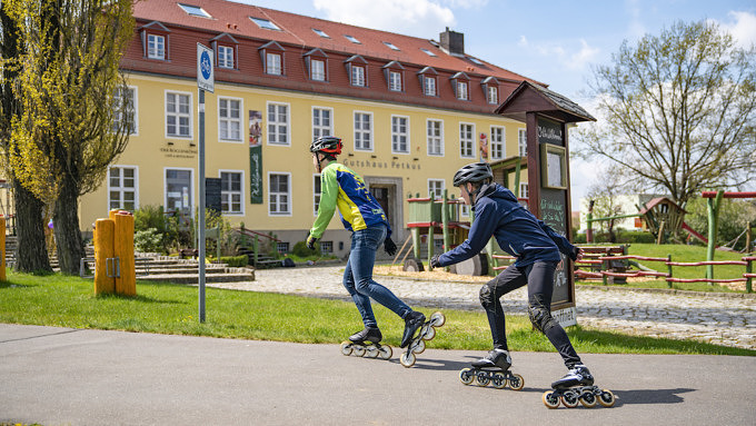 Skatehotel, Fläming, Brandenburg, Gutshaus Petkus