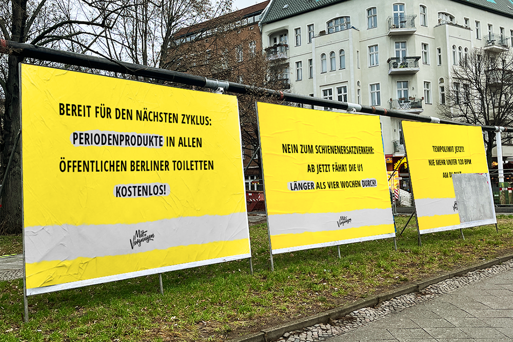 11 Ehrliche Wahlplakate, Die Wir Uns Für Berlin Wünschen | Mit ...