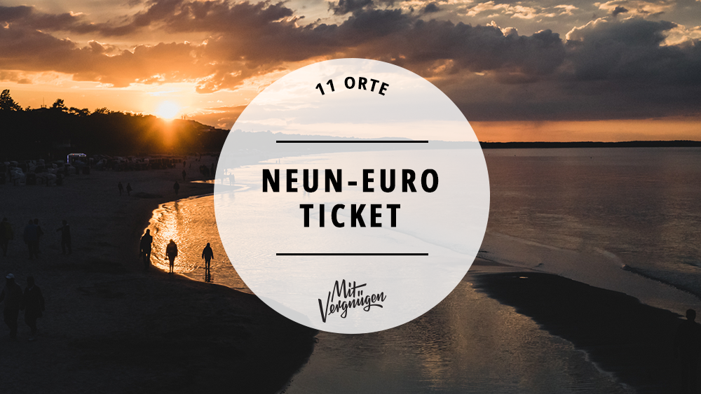 Neun-Euro-Ticket, Reisen, Zug fahren, Deutschland