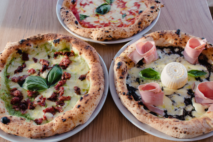 Fluffig, rund und lecker: Neapolitanische Pizza bei Sorella in Kreuzberg