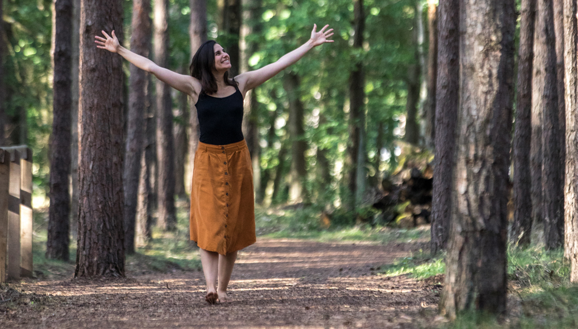Ohne Schuhe, ohne Stress: Ausflug in den Barfußpark Beelitz-Heilstätten